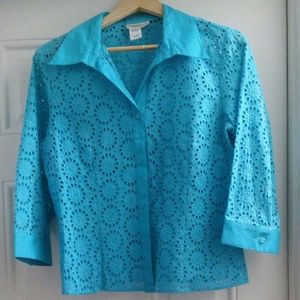 Pretty eyelet blouse